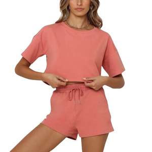 Ensembles d'été personnalisés pour hommes, t-shirts à manches courtes et ensembles courts/survêtement d'été imprimé Gym Fitness - Product Image 4