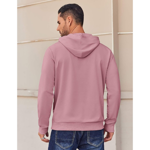 Vente en gros de sweats à capuche pour hommes/sweats à capuche pour hommes taille adulte très vendus sweats à capuche pour hommes vintage couleur unie 100% coton molletonné avec logo personnalisé - Product Image 6