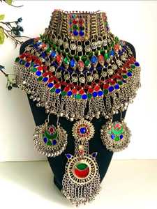 Conjuntos de joyería de boda afgana más vendidos Estilo vintage 100% Acero inoxidable de alta calidad MOQ bajo Último diseño de moda - Product Image 3