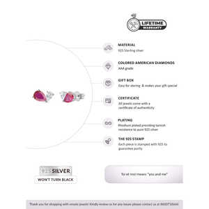 Pendientes de moda Red Toi Et Moi para mujer - Product Image 3