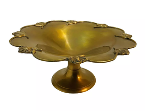 NOUVEAU Bols décoratifs en laiton sculpté à la main Centres de table en métal pour tables Utilisation pour fleurs Fruits Bonbons Salade snacks pot en laiton PREMIUM - Product Image 3