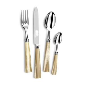 Ensemble de couverts en acier inoxydable élégant couverts à manche en bois vaisselle de salle à manger pour la fête à la maison et l'hôtel - Product Image 4