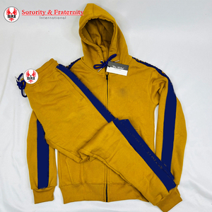 ชุดวอร์มผ้าฝ้ายโอเมก้าปักลายแบบกำหนดเอง คุณภาพสูงสำหรับชมรมพี่น้องชายกรีก Psi ระบายอากาศได้ดี - Product Image 4