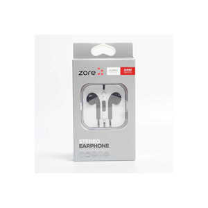 Écouteurs Zore EP5 Série Basic 3,5 mm filaires et sans fil Bluetooth 5.0 avec audio haute fidélité et microphone Noir - Product Image 1