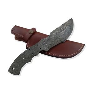 Cuchillo JEXMOO Personalizado Hecho a Mano de Acero de Damasco con Hoja en Blanco, Multifuncional, con Patrón de Gota de Lluvia, con Regalo Perfecto, Cuchillo para Uso en Exteriores - Product Image 1