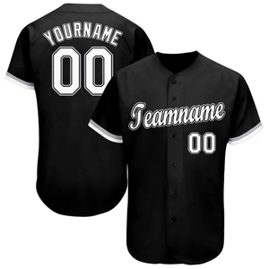 Camiseta de Béisbol Personalizada con Sublimación y Bordado, Uniforme Deportivo de Equipo, Jersey de Béisbol para Hombres, Mujeres y Niños, Uniforme de Softbol - Product Image 3
