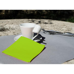 Serviettes Microdot Pistache 20x20cm 100 pièces 24 paquets B2B - Product Image 1