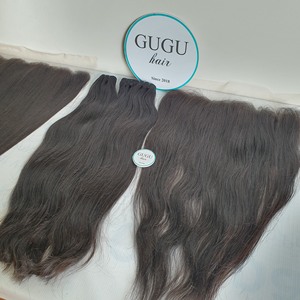 ผมแท้เวียดนาม 100% เกรดเรมี่ แบบตรงธรรมชาติ เย็บสองชั้น  สามารถปรับแต่งสีได้  แบบเป็นมัด น้ำหนัก 100 กรัม พร้อมเชือกผูกผม - Product Image 4