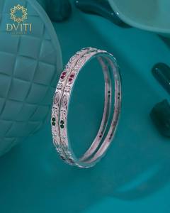 Wholesale Trendy Sterling Silver Heavyweight 23.4g <b>Waterproof</b> Everyday Wear Bangles - Product Image 1