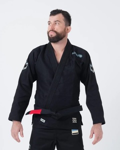 ชุดกิโมโน Jiu Jitsu ทำจากโพลีเอสเตอร์/ ผ้าฝ้ายยืดได้ผ้าโพลีเอสเตอร์/ ผ้าคอตตอนมีโลโก้ด้านหน้า - Product Image 2