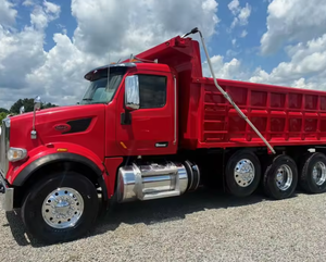 รถดัมพ์มือสอง ปี 2021 2022 Peterbilt 567 รถดัมพ์สามเพลา 510 แรงม้า เกียร์อัตโนมัติ 6 สปีด - Product Image 2