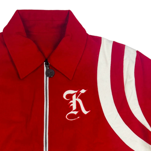 Chaqueta de Lana Roja Kappa Alpha Psi, Estilo Universitario Clásico de Fraternidad Griega, Prenda Exterior Premium para Clima Frío - Product Image 5