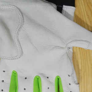 ถุงมือตีเบสบอลสำหรับเล่นเบสบอลทำจากหนังสวมใส่สบายมีความทนทานตามสั่งขนาด - Product Image 6