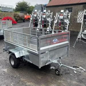 Remorque polyvalente de qualité 7 x 4 (7'6 x 4'4) avec pneus tout-terrain, rampe renforcée, porte arrière et accès arrière (Lamb Gate) - Product Image 1