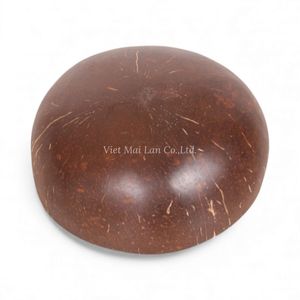 Bol en noix de coco laqué à la main avec incrustation de nacre naturelle, écologique, décoratif pour la décoration intérieure moderne - Product Image 3