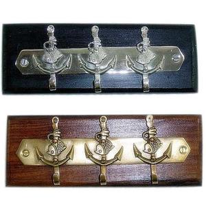 Crochet de manteau décoratif de Style nordique Base en bois Article d'artisanat indien Produit standard haut de gamme Article de luxe en gros fait à la main - Product Image 4