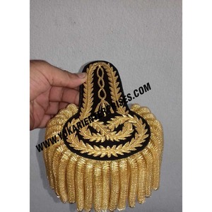 Epaulettes de Algodón/Lana con Flecos, Cómodos, para Uniformes Ceremoniales (Color Personalizado, Logotipo Personalizado, Personalizados) - Product Image 1