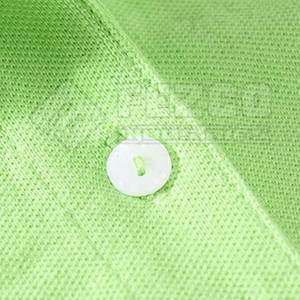 100% algodón para hombre para Polo cómodo secado rápido transpirable patrón sólido tejido de punto de secado rápido - Product Image 4