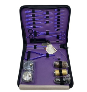 Alicates para Extensiones de Cabello, Herramientas de Acero Inoxidable de Grado Quirúrgico, Sólido, Púrpura, Ecológico, Uso Comercial, Venta Al por Mayor - Product Image 2