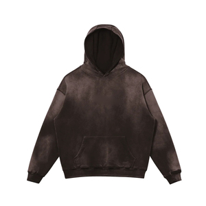 Top Qualité Impression Conception Sun Faded Hoodies En Gros Bas quantité minimale de commande Style Unique Hoodies Sun Faded Hommes Hoodies - Product Image 1