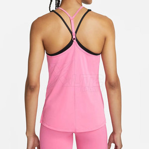 Débardeurs légers et durables pour femmes, pour la remise en forme, le yoga, l'exercice, confortables, respirants, séchage rapide, vêtements de sport, logo sur le devant - Product Image 3