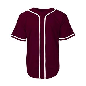 Camiseta de Béisbol Personalizada con Nombre de Equipo 00, Negra y Roja, Impresión Serigrafiada, Manga Corta para Hombre, Poliéster, Absorbe la Humedad, Cuello en V, Corte Regular - Product Image 3
