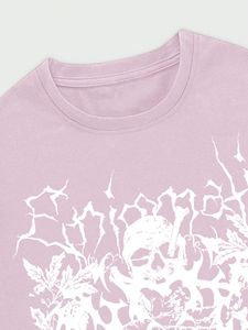 Camisetas de hombre con hombros caídos Impresión personalizada Diseño personalizado de gran tamaño para mujeres Camisas Ropa casual Camisetas para damas - Product Image 4