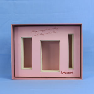 Custom Recyclable <b>Pink</b> Rigid <b>Candle</b> Packaging Box from Vietnam with Matt Lamination for Luxury Gifting and Branding - Product Image 4
