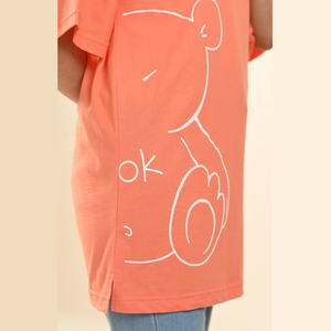 เสื้อยืดขนาดใหญ่ขนาดใหญ่พิเศษขนาดใหญ่พิเศษสำหรับผู้หญิงเสื้อยืดผู้หญิงขนาดใหญ่เสื้อยืดแฟชั่นลำลองออกแบบได้ตามต้องการ - Product Image 3