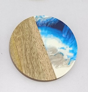 Acacia Wood <b>Coasters</b> Premium <b>Table</b> <b>Coasters</b> for Cups and Glasses - Product Image 5