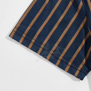 Ensemble t-shirt et short en coton pour hommes, style unique et simple, ensemble t-shirt et short décontractés pour hommes avec cordon de serrage - Product Image 6