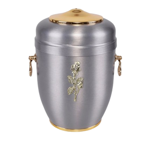 Urna recubierta de polvo de color púrpura Precio asequible Urnas de cremación de metal Fabricante Ceremonia funeraria Urna funeraria - Product Image 6