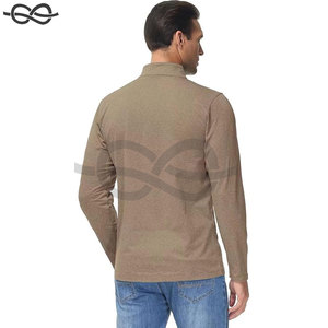 Suéteres Casuales de Hombre, Corte Ajustado, Manga Larga, Tejido de Punto, Cuello Alto con Cierre, Transpirables, Cómodos para Uso Diario en Invierno - Product Image 6