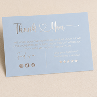 Cartes de remerciement personnalisées en or et argent avec logo pour la promotion de votre entreprise, les cadeaux, les bouquets de fleurs, les cartes de vœux d'anniversaire et de fêtes