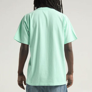 T-shirt personnalisé en tissu épais, prix de gros |   Blouses en coton uni à haute densité (GSM) en gros |   Fournisseur de vêtements OEM États-Unis T-shirts - Product Image 1