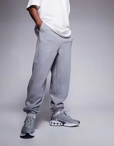 Pantalon de survêtement à capuche Jogger Sets Cargo Pants Tracksuits Unisex Sweat Suits 2 Piece Set 100% Cotton Custom Plain Gym Mens Tracksuit - Product Image 3