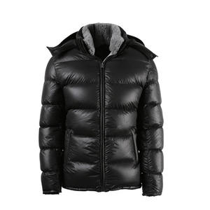 Meilleure qualité veste bouffante personnalisée hommes mode promotionnelle manteau d'hiver brillant toile tissu respirant réversible nouveau décontracté - Product Image 1
