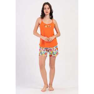 Conjunto de Falda con Tirantes Ovalados para Mujer - Product Image 4