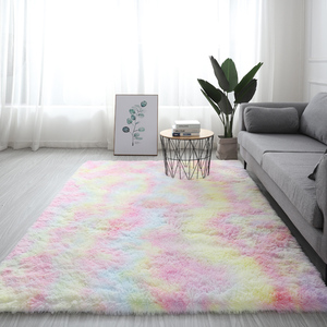Alfombra Moderna de Lana y Seda Personalizada, Gruesa y Esponjosa, con Altura de Pelo de 5-6 mm, Lavable a Máquina, Fácil Cuidado Doméstico, para Adolescentes - Product Image 2