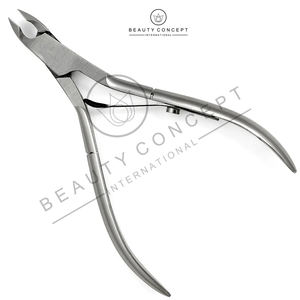 Pince à cuticules en acier inoxydable 15 pouces Impression de logo personnalisé Pince à ongles à cuticules Concept de beauté écologique - Product Image 6