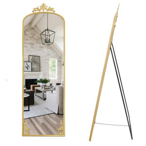 Arched <b>Full</b> <b>Length</b> <b>Mirror</b> Standing or Leaning Against Wall <b>Large</b> Floor <b>Mirror</b> with Stand Bedroom <b>Arch</b> <b>Mirror</b> - Product Image 6