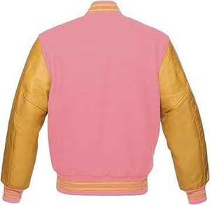 Veste universitaire de baseball pour homme avec logo personnalisé, col montant, manches en laine, impression en relief, noire, hiver, réversible, 100% - Product Image 2