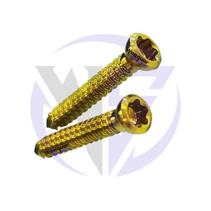 Tornillos corticales de titanio de 2,7mm, 2 uds., placa ósea veterinaria, implantes quirúrgicos ortopédicos, equipo de fijación de fracturas de animales para mascotas - Product Image 4