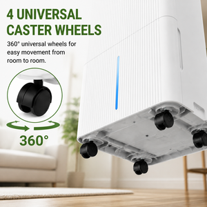 Déshumidificateur Électrique à Compresseur 40L/Jour avec Contrôle WiFi Intelligent pour Maison, Usage Commercial, Sous-sol, Séchage de Vêtements, Grande Pièce - Product Image 6