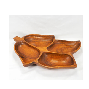 Multi Functional Bamboo Serving Tray High Quality Wooden Tray for Food Drinks and Decorative <b>Display</b> - Product Image 1