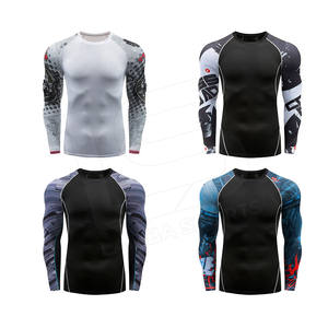 2026 Hauts de rash guard sublimés pour hommes, personnalisables, les plus vendus, pour la plongée et le surf, anti-UV, et pantalons - Product Image 4
