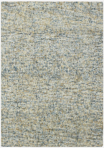 NOEUD RUG Design moderne touffeté à la main 100% laine tapis fait à la main bleu beige motif tapis pour la maison multicolore et personnaliser la taille - Product Image 5