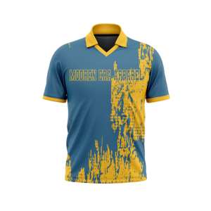 เสื้อยืดคริกเก็ตแขนสั้นพิมพ์ลายออกแบบโลโก้ได้ตามต้องการ - Product Image 3