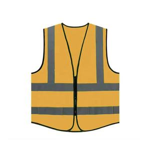 Manufacturing Custom Made Breathable Material Men Workwear <b>Safety</b> Vest Factory Price Slim Fit Men Workwear <b>Safety</b> Vest - Product Image 3
