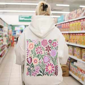 Oem High Quality <b>Women's</b> Winter Long <b>Hoodies</b> Latest Oversized Pullover Kangaroo Pocket Custom Logo Cotton Fleece Windproof - Product Image 1